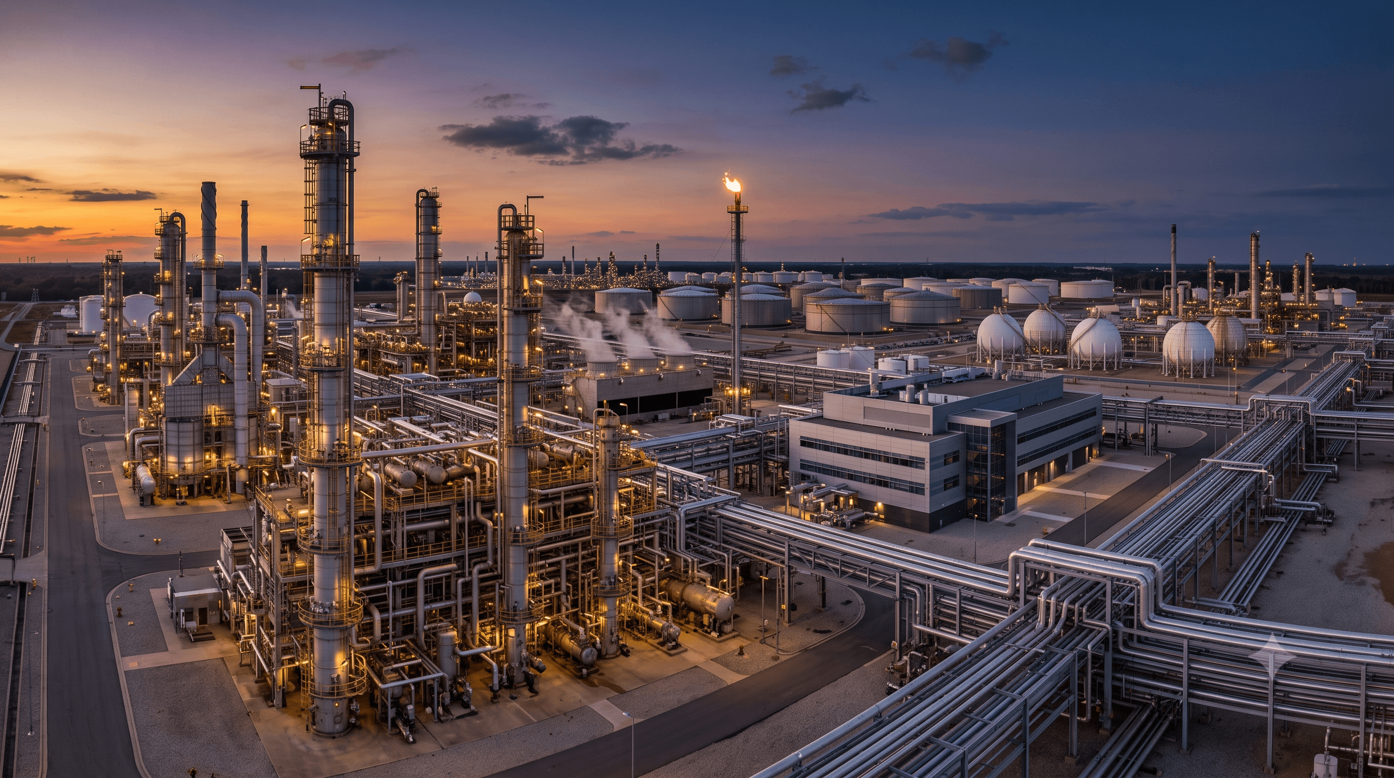 Industrial energy plant